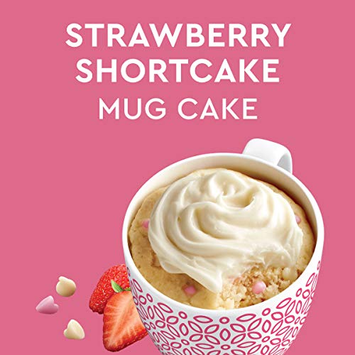 Duncan Hines Mug Cakes Strawberry Shortcake Flavored Mix With Cream Cheese Frosting, 13.3 Oz #TOP1