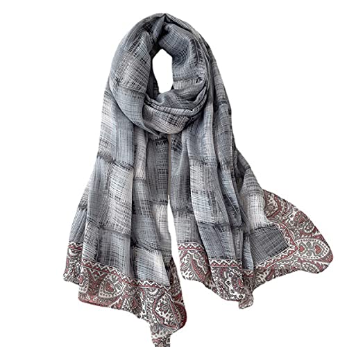 Myneiyi Women Scarf Winter Long Fashion Scarves Cotton Scarf Shawls And Wraps BA03-03