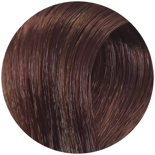 Coloración, Beauty Tinte Profesional Permanente en Crema Para El Cabello con Aceites Esenciales de Jojoba, Almendras Dulces, Manzanilla y Manzana - Tonos Cobrizos (4.45- Castaño...