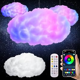 3D Cloud Lamp RGB Night...
