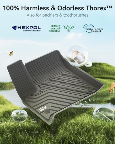 Image of 3W Floor Mats Custom Fit for Chevrolet Traverse 2018-2023