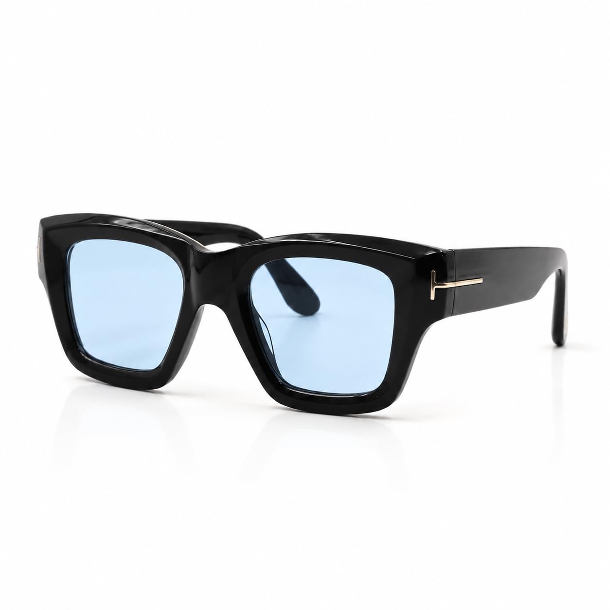 PATEL APPARELS Premium Black Frame Sunglasses for Men & Women | UV400 Protected Stylish Square Sunglasses | Lightweight Fashion Eyewear for Driving, Travel, Outdoor & Daily Wear-picture-10