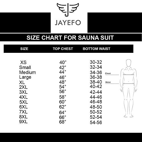 51m1G6iMniL Jayefo Sauna Suit with Hood Full Body Sweat Suit Hot Waist Trainer Waterproof Non Rip Fitness Gym Running Boxing MMA… - Image 7
