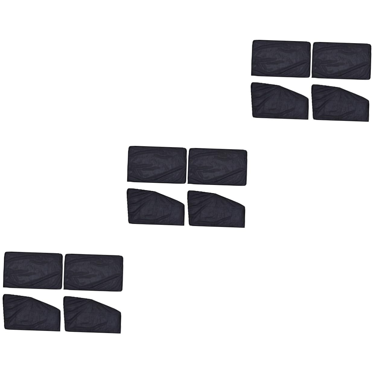 PartyKindom 3sets Tendine Magnetiche Per Finestrini Auto Oscuranti Per Protezione Uv e Privacy Facili Da Installare Con Magneti Per Finestrini Anteriori e Posteriori