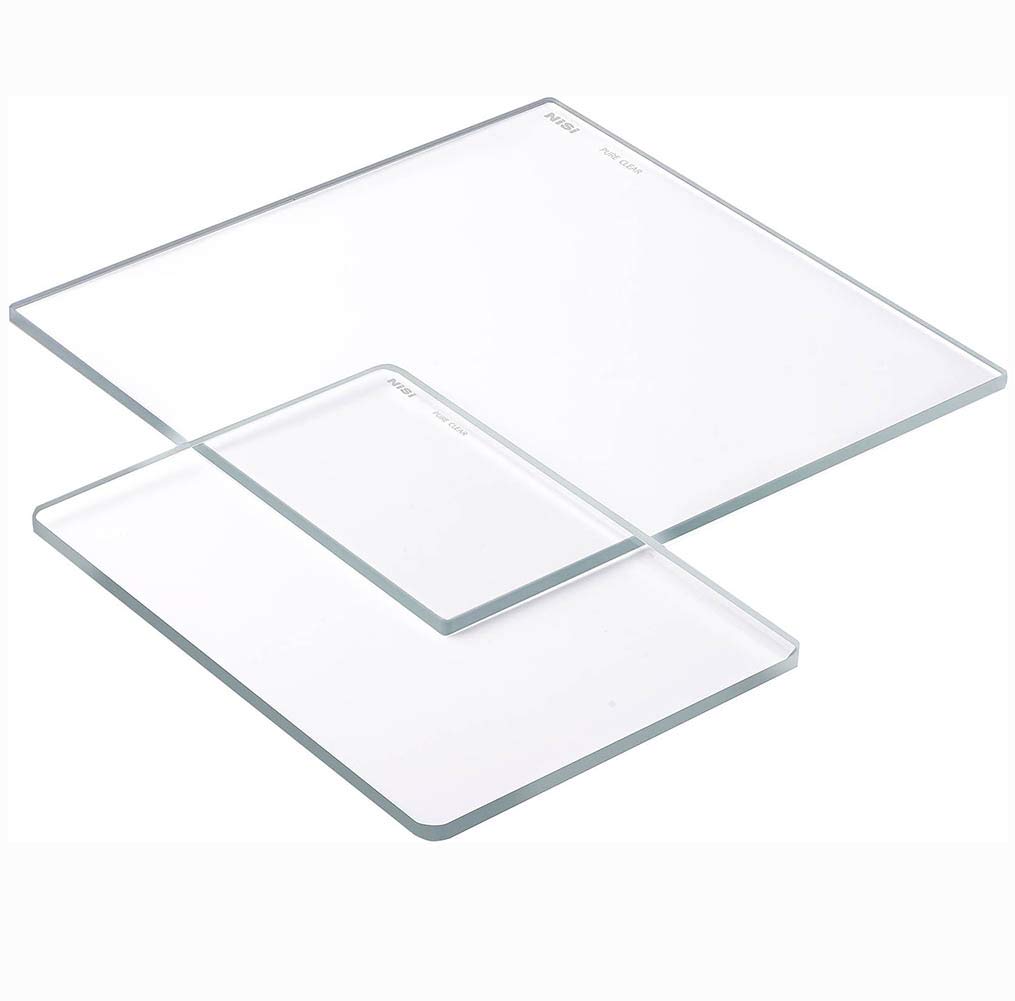 NiSi Filtre Blanc Pur Transparent Non Enduit - Filtre cinématique (4 x 5,65 Pouces Taille du Filetage du Filtre Photo : 144 mm)