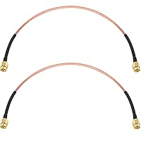 Vista 14 de XRDS -RF SMA macho al cable macho SMA 2FT, cable de antena de extensión SMA (2PCS)