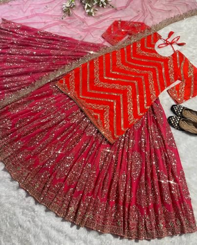 Image of SHAFNUFAB Womens Net Semi Stitched dhoti suit for women Ladies use dhoti suit for women wedding For Emboirdery dhoti suits for women with dupatta And dhotisuits wedding
