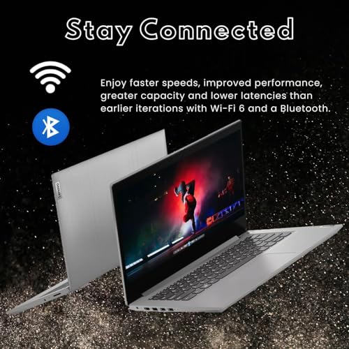 Image of Lenovo V15 • 15.6 inch Anti-Glare Display • Intel Processor • 256GB SSD • WiFi 6 • HD Camera • Dolby Audio • Copilot AI • Windows 11