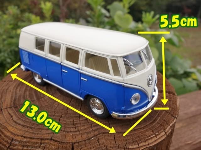 ヤトミン ダイキャストメタル フォルクスワーゲンマイクロバス　タイプ2 バス Amazon | 【】ワーゲンバス ミニカー タイプⅡ 1/32 ブルー