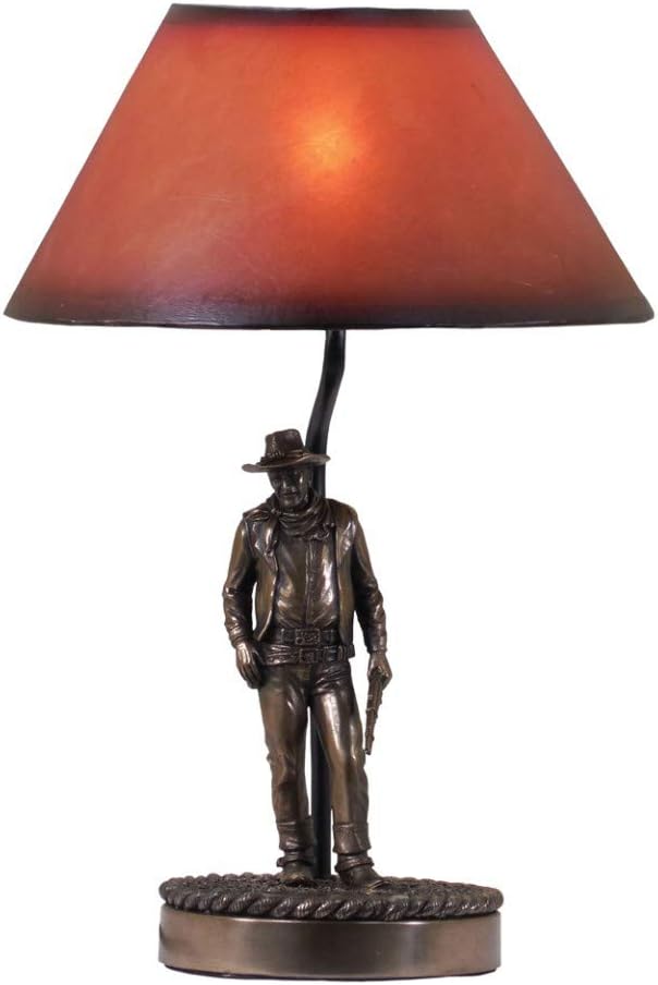 Nemesis Now John Wayne Lamp 48cm, Bronze [Energy Class A++]