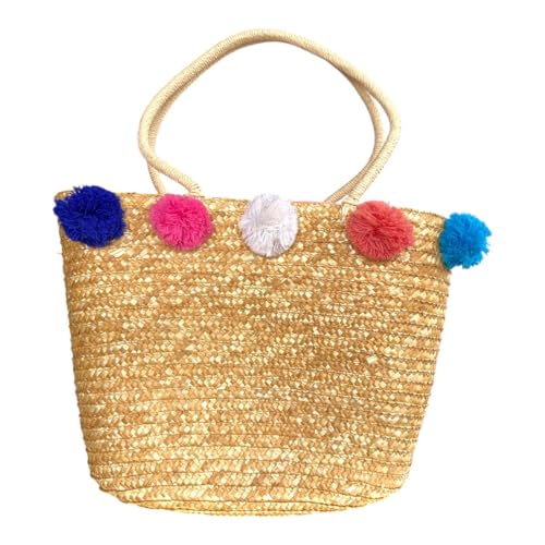 BOLSA DE PRAIA PALHA LUXO