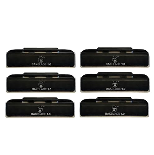 baKblade 1.0 cartuchos de repuesto para afeitadora de cabello y cuerpo. Cuchillas de afeitar desechables extra anchas de 4 pulgadas para húmedo o