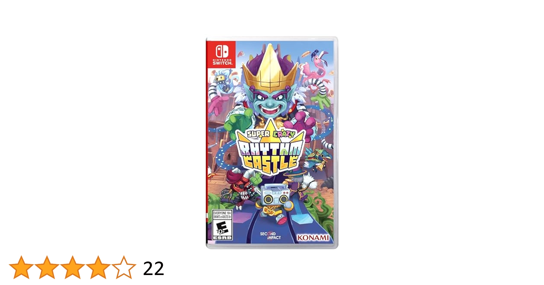 Nintendo Switch music.crazy.caz Super Crazy Rhythm Castle - Nintendo Switch | Konami | GameStop