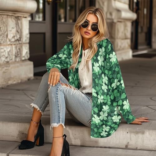 Image of Cardigan for Women Long Sweater Open Front Sweaters Fashion Lightweight Cardigans with Pockets