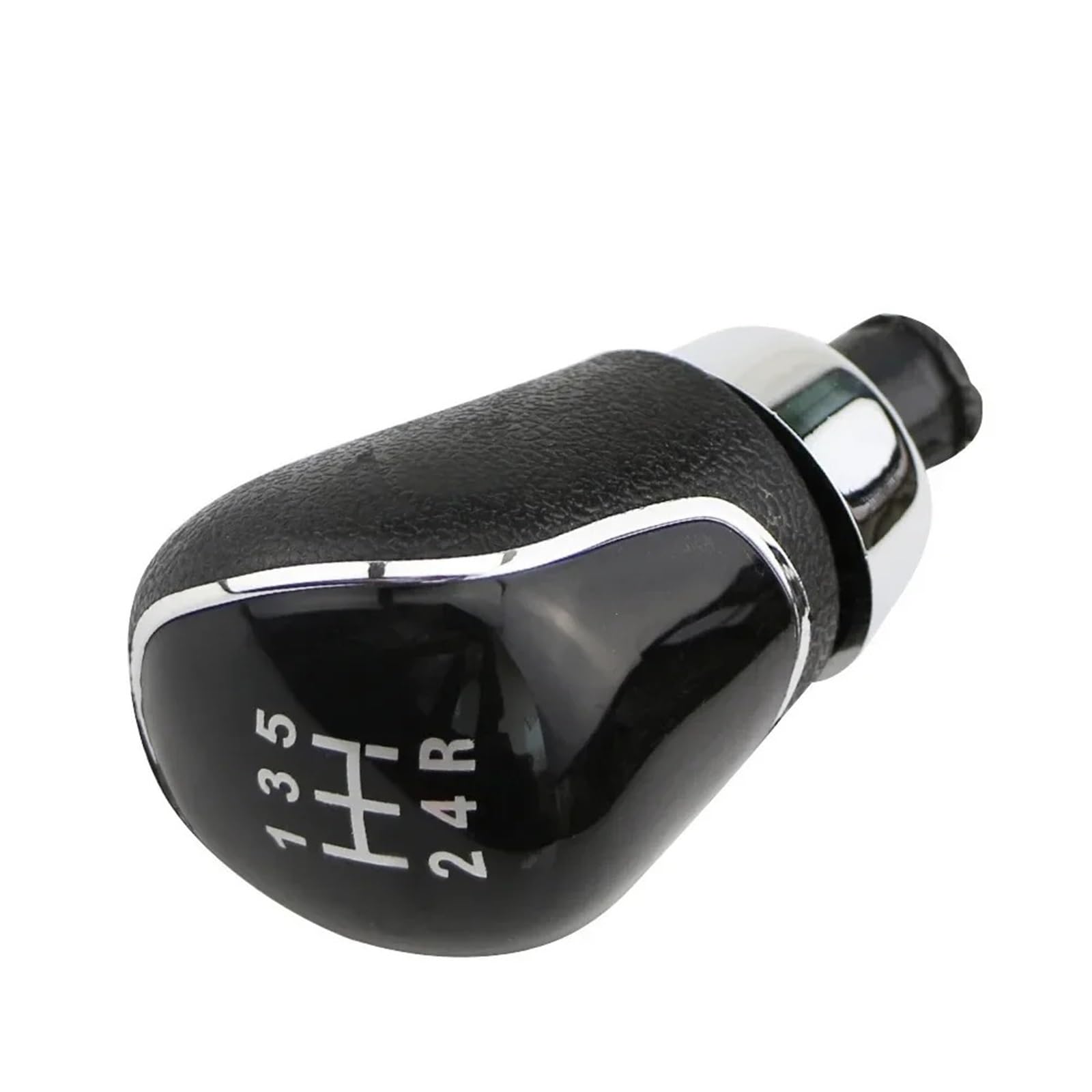 Ehwlfvx 5 Speed Black Car Gear Shift For Focus 2 Mk2 3 Mk3 For Fiesta Mk7 For Kuga For Escape 5/6 Speed Mt Gear Shift Knob(5 Speed Black)