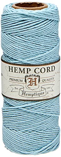 Hemptique HS20CO - LTBL - Cordel para jardinería, Color Azul Cover