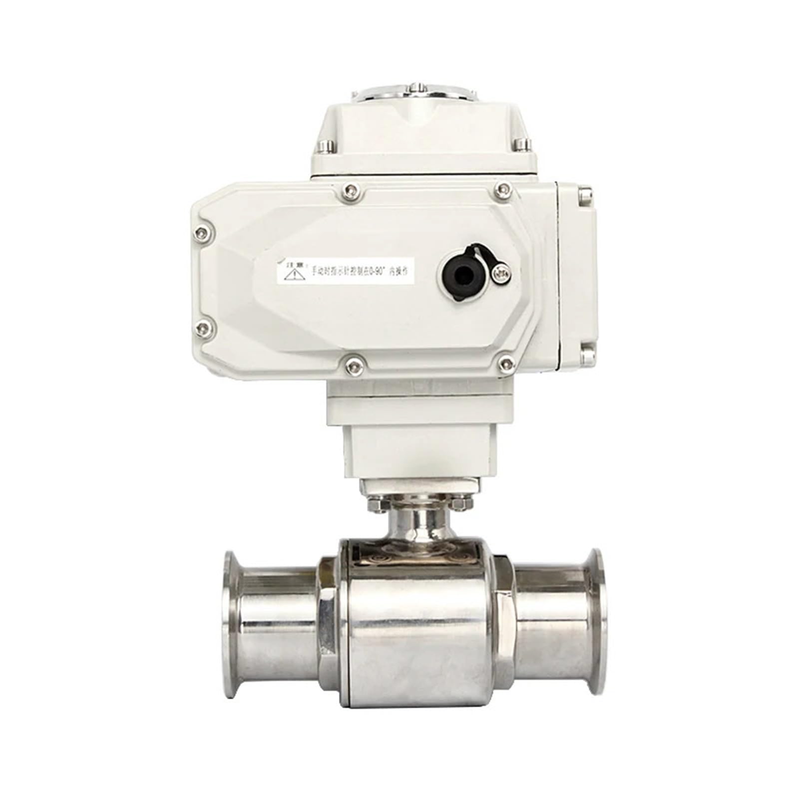 VSPPJYFG 45mm Electric Sanitary Quick Install Ball Valve Stainless Steel Tri-Clamp Motorized Ball Valves 220V 24V(24VDC)