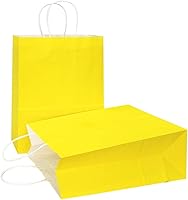 Vista 61 de AZOWA Bolsas de regalo Mini bolsas de papel kraft con asas (4 x 2.4 x 6 pulgadas, negras, 25 unidades)