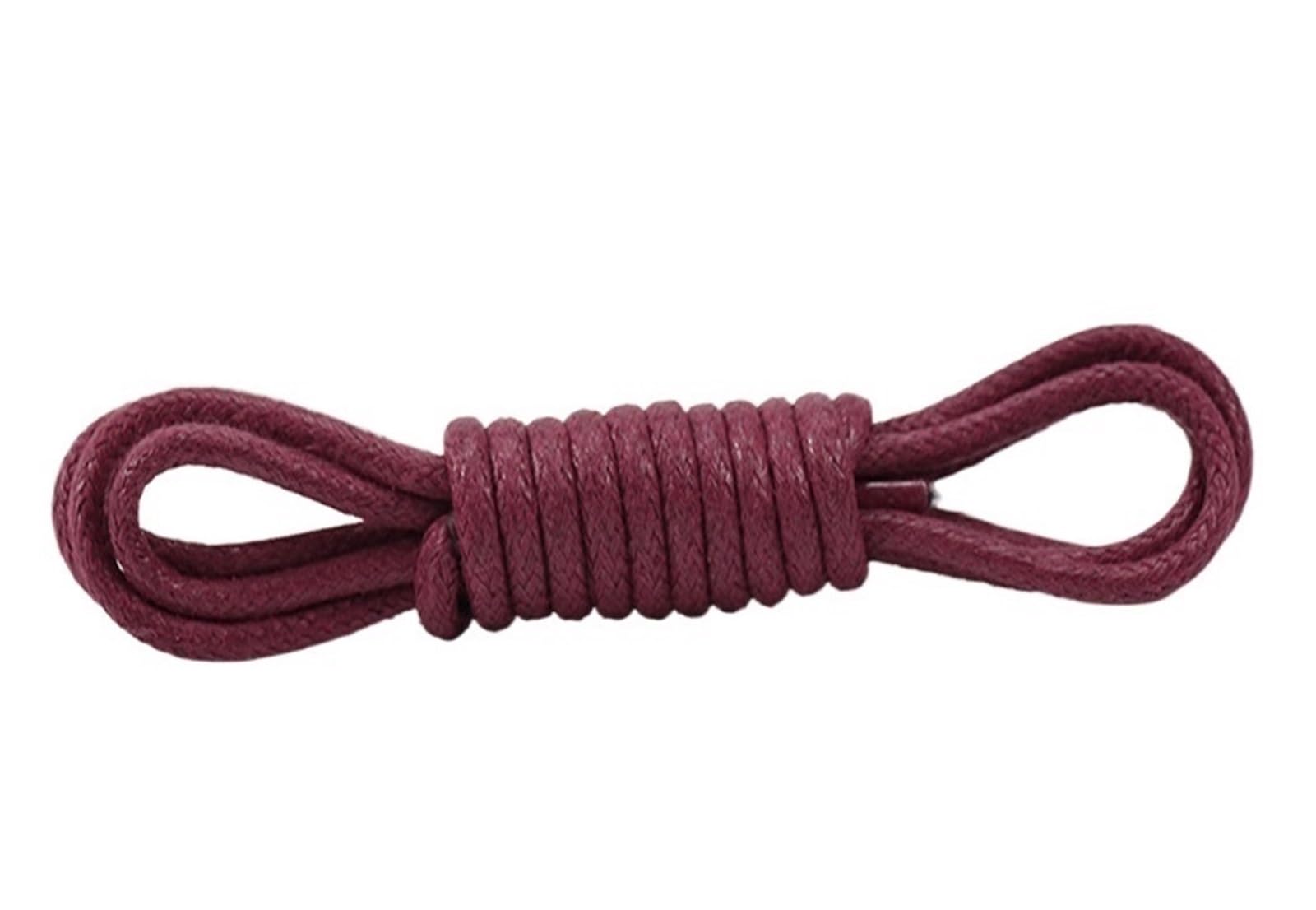Cordones de zapatos planos, 1 par de cordones de cuero, cordones encerados de algodón, cordones de cuero redondos for zapatos, botas, cordones de zapatos unisex(Purple,120cm)