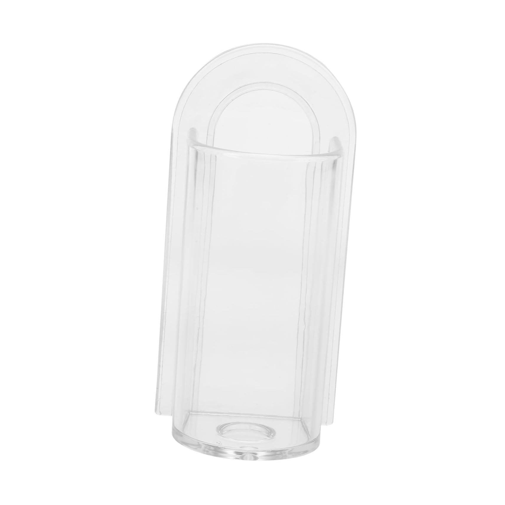 Lifnecess One Color Toothbrush Holder Wall Mounted Toothbrush Holder With Adhesive Toothpaste Organizer Detachable Design Reusable Mouthwash Cup