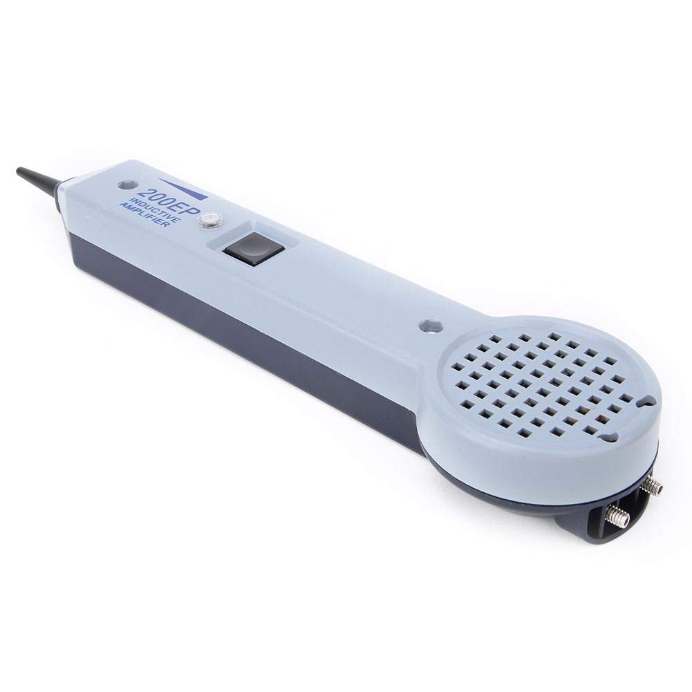 Probador de Cable, 200EP Generador de Tonos Buscador de Líneas Rastreador de Cables Detector de Línea de Red LAN Ethernet para Cable Telefónico Multifunción
