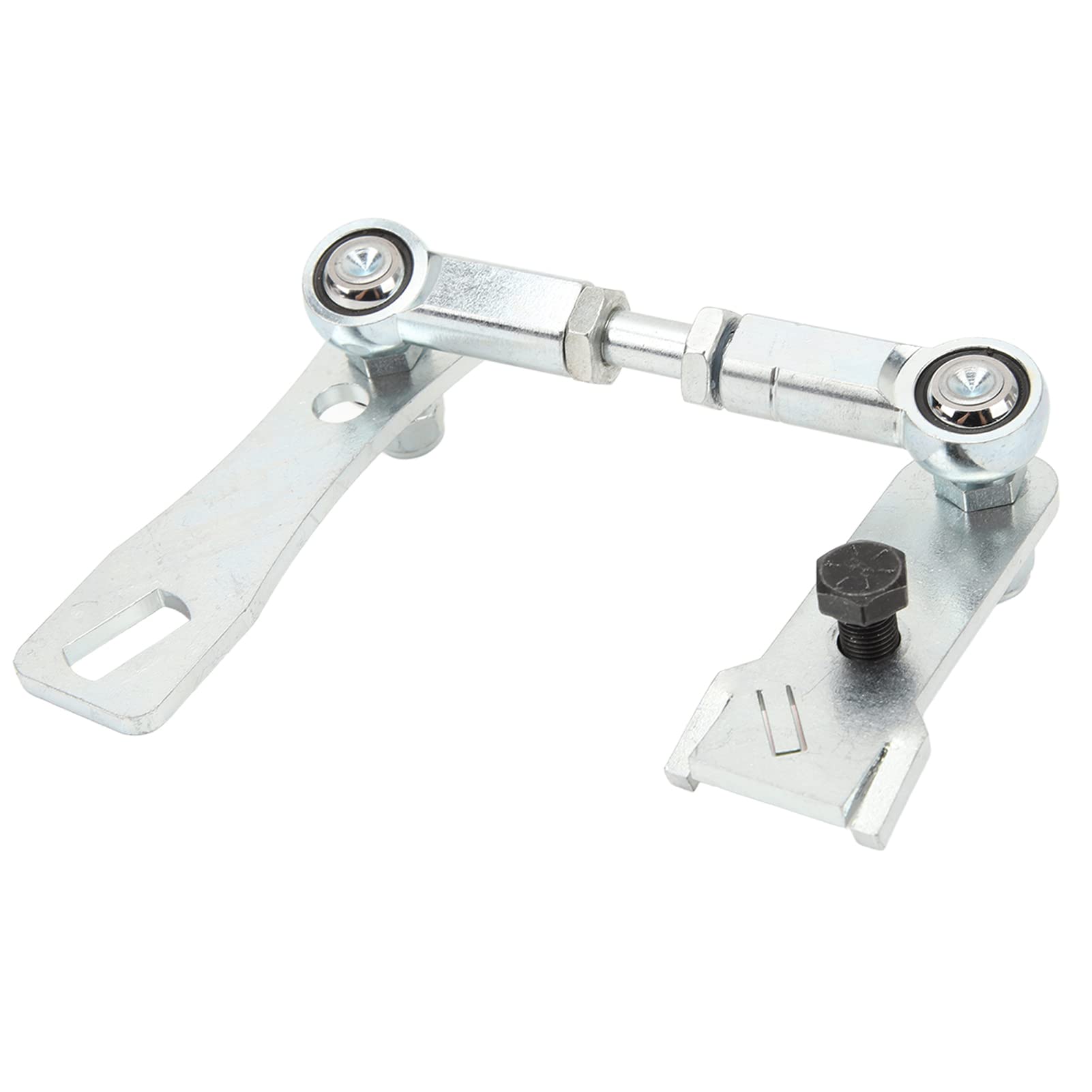 Aramox Car Transfer Case Linkage Kit, Transfer Case Linkage Kit Acero Inoxidable a Prueba de Herrumbre Reemplazo Plateado para Cherokee XJ Comanche MJ 1986‑2001