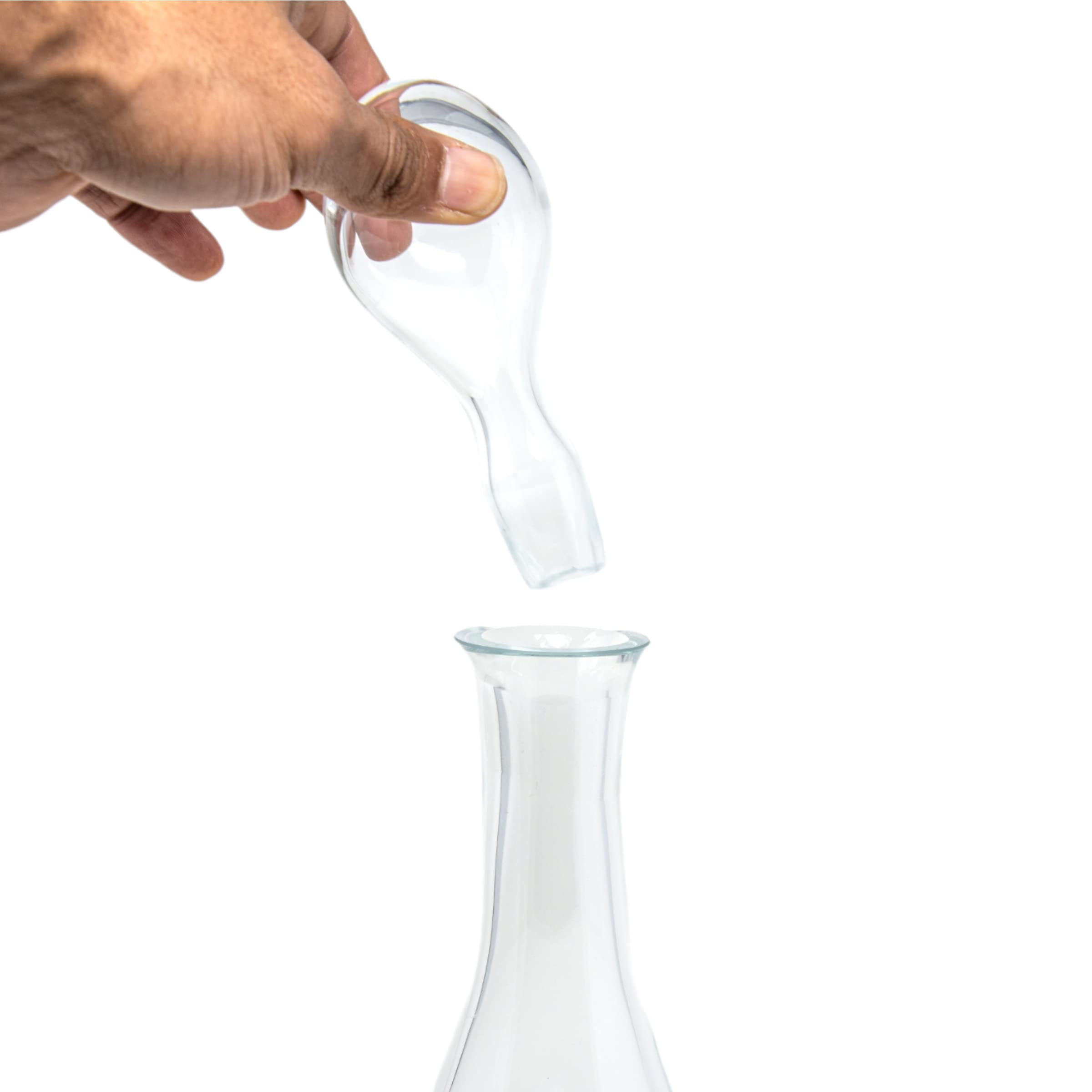 Weindekanter aus Glas – 1L