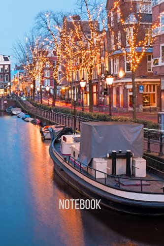 Amsterdam Notebook: blank lined composition journal