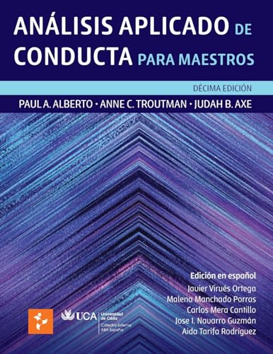 Análisis Aplicado de Conducta para Maestros [Paperback] (Spanish Edition)