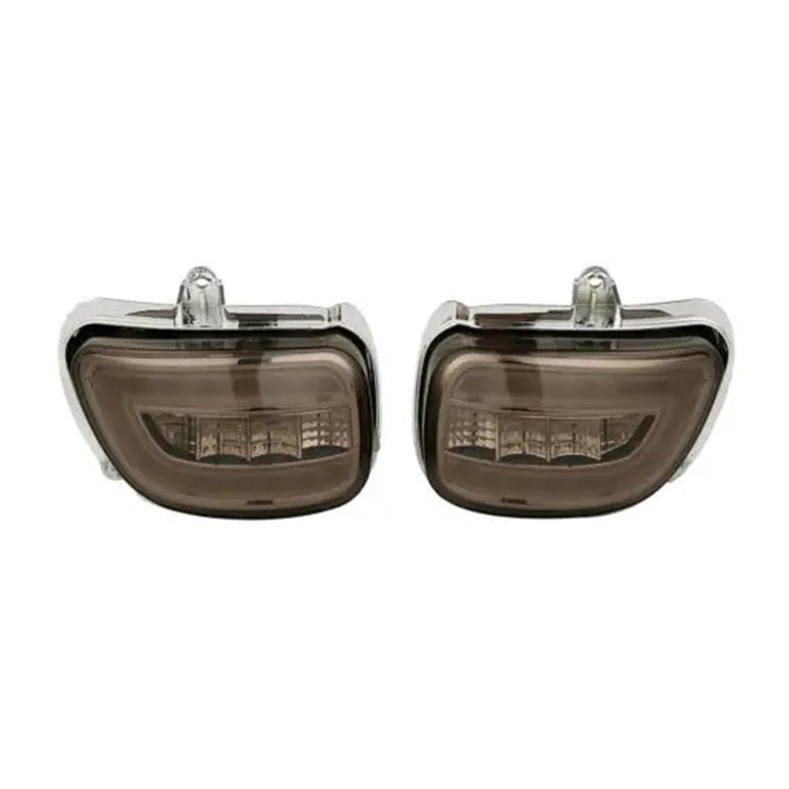 For Goldwing For GL1800 2001-2017 F6B 2013-2017 2016 2015 2014 Motorcycle Front LED Turn Signals Clear/orange/smoke Motorcycle Headlight Headlamp(Smoke)