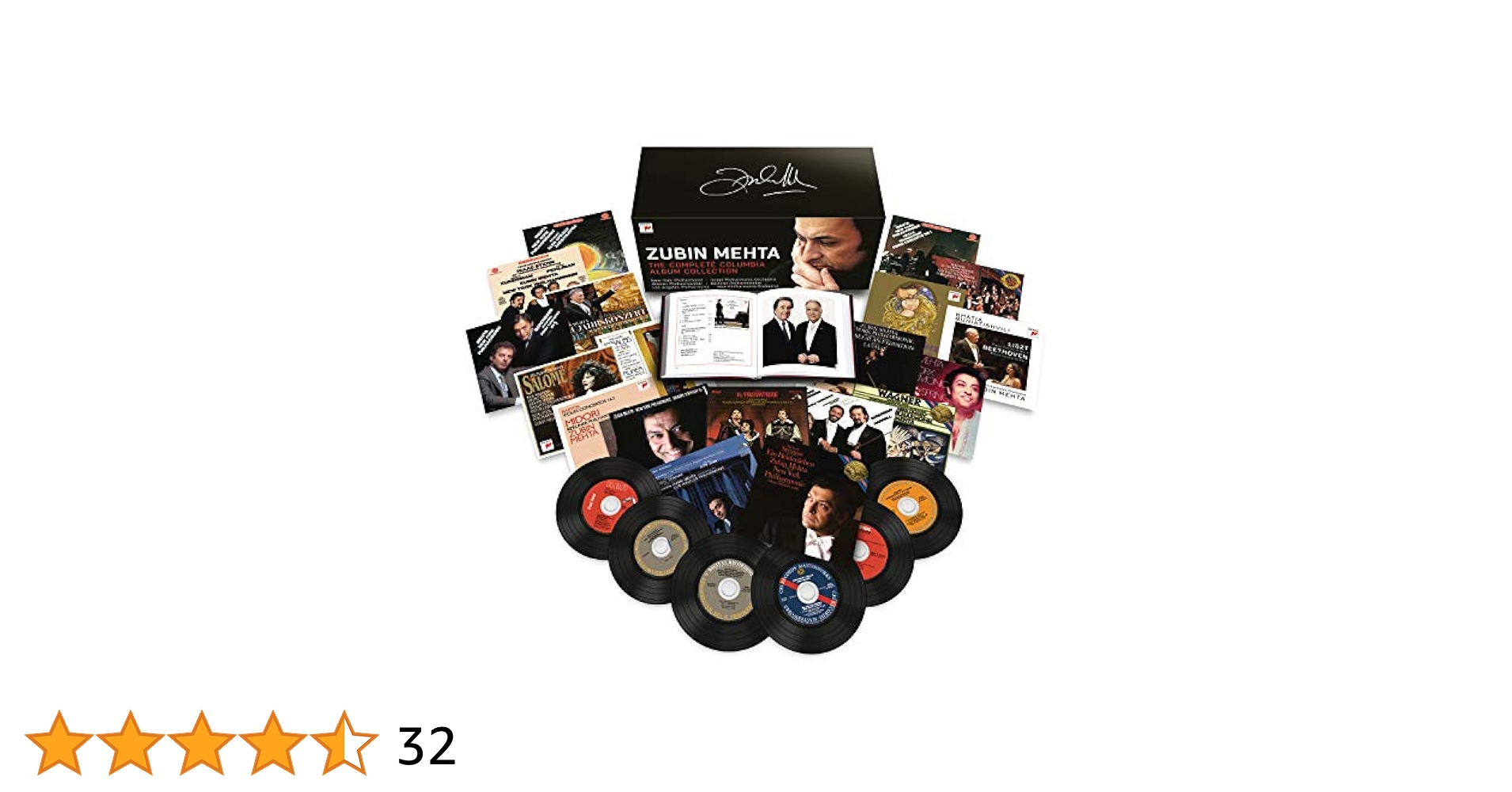 94CD+3DVD★メータ★コンプリート・コロンビア・アルバム・コレクション Amazon | コンプリートRCA ＆コロンビア・アルバム