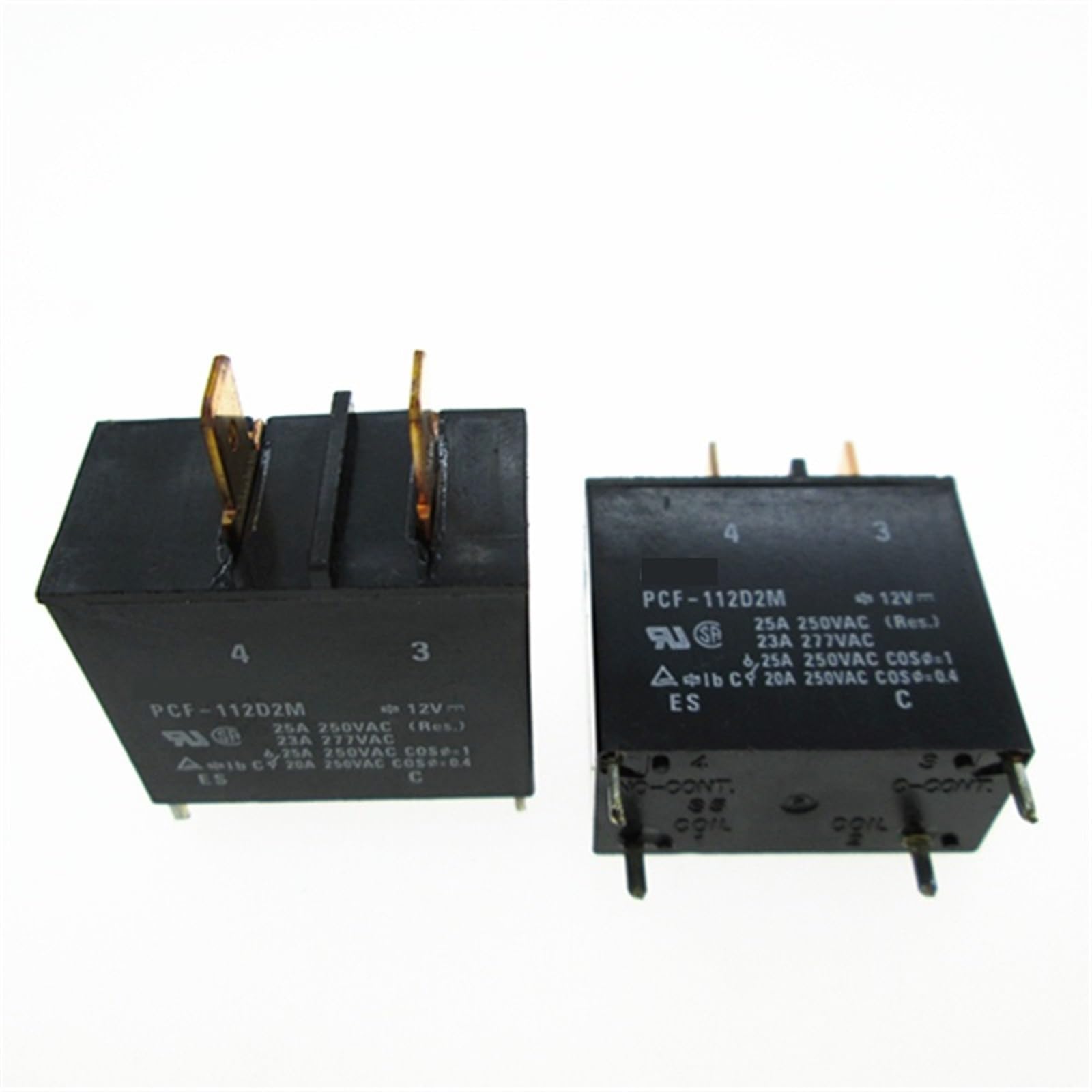 Relais PCF-112D2M 12V DC 25A pour circuit imprimé DIP4 - 3