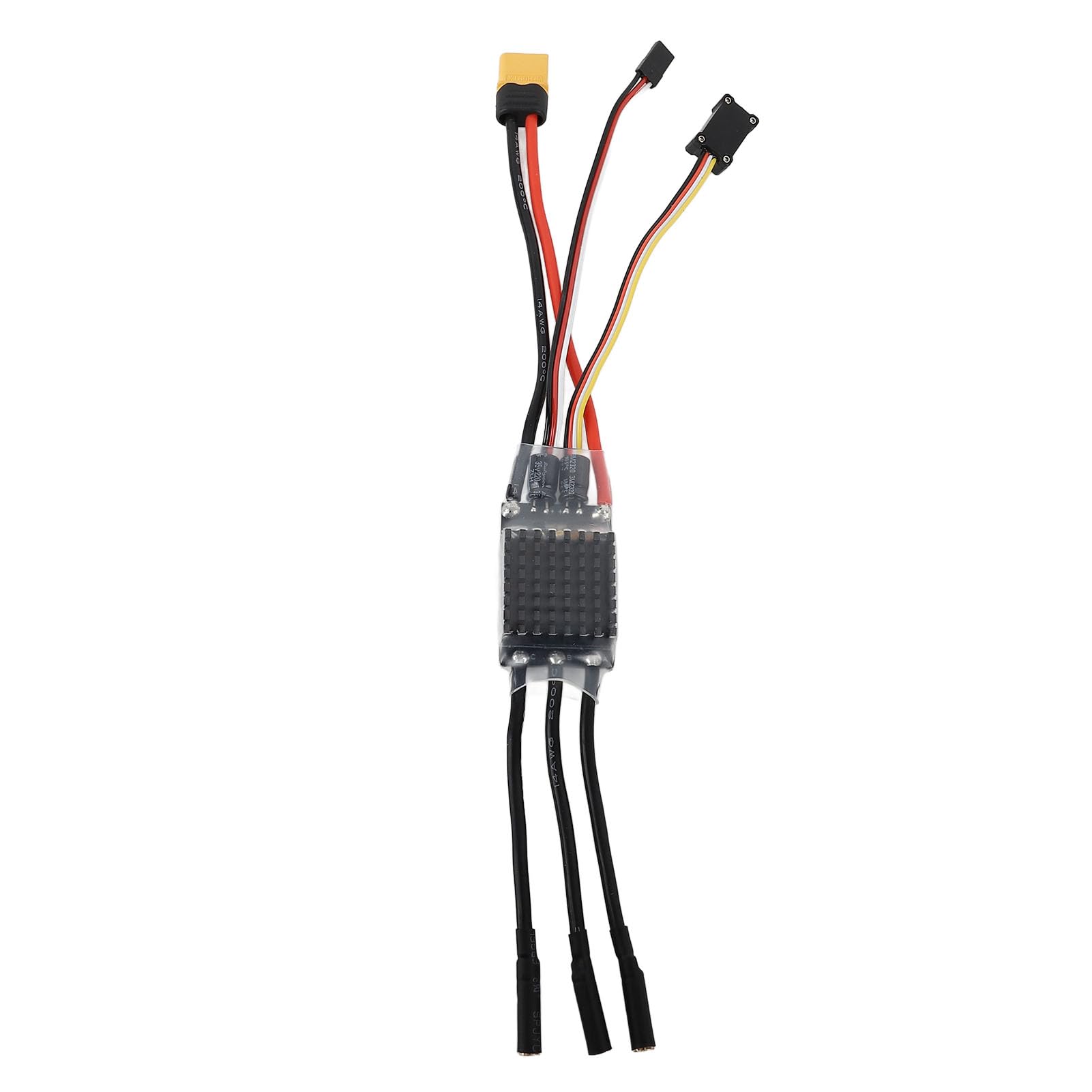 Domary Controlador de Velocidad de Motor Eléctrico de Salida BEC sin Cepillo ESC 1/8 1/10 RC