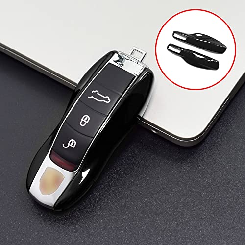 Coque de clé Porsche Macan Cayenne Panamera boîtier ABS noir - 7