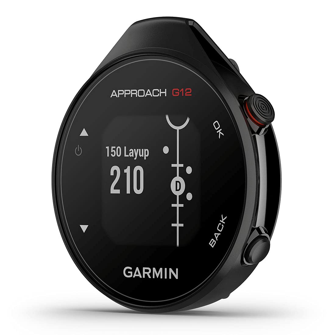 Garmin Approach G12, Dispositivo de Mano para Golf con Pantalla de 1.3"