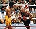 Photo dédicacée de Hagler v Hearns + autographe imprimé certifié