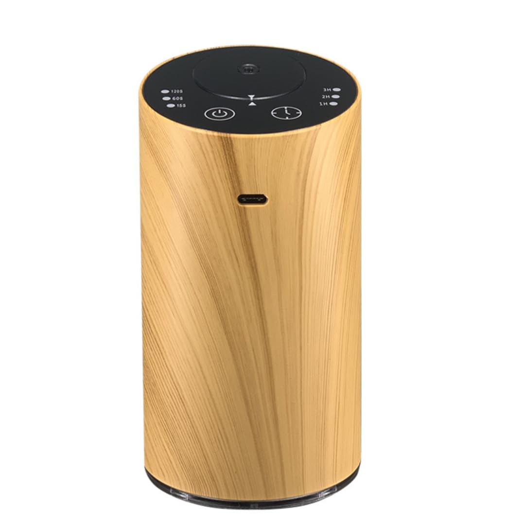 Difusor automático de aromaterapia de grano de madera