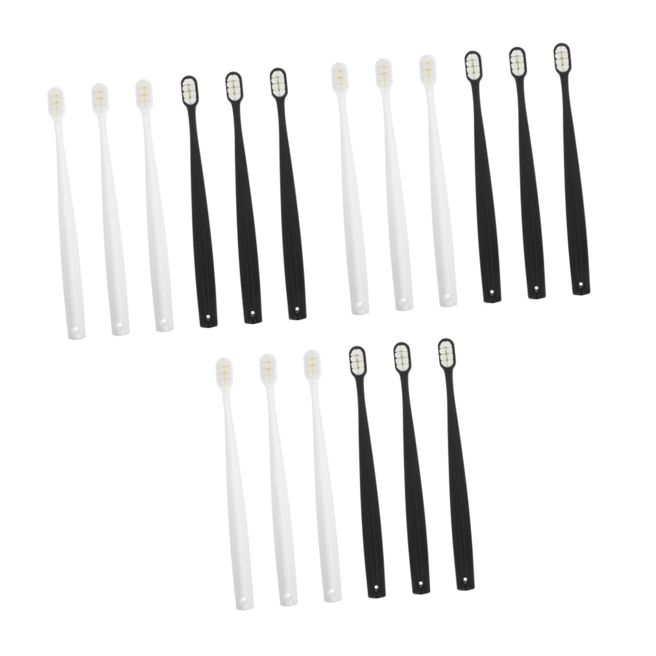 SHERCHPRY 18 Pcs Zahnbürste Zahnbürsten Weiche Gum Pp