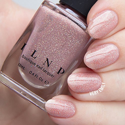 Image of ILNP Sandy Baby - Peach Beige Holographic Sheer Jelly Nail Polish