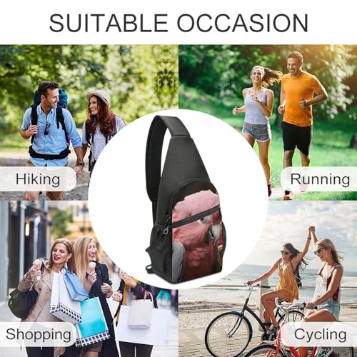 Mochila bandolera ligera para senderismo y viaje unisex miniatura 6