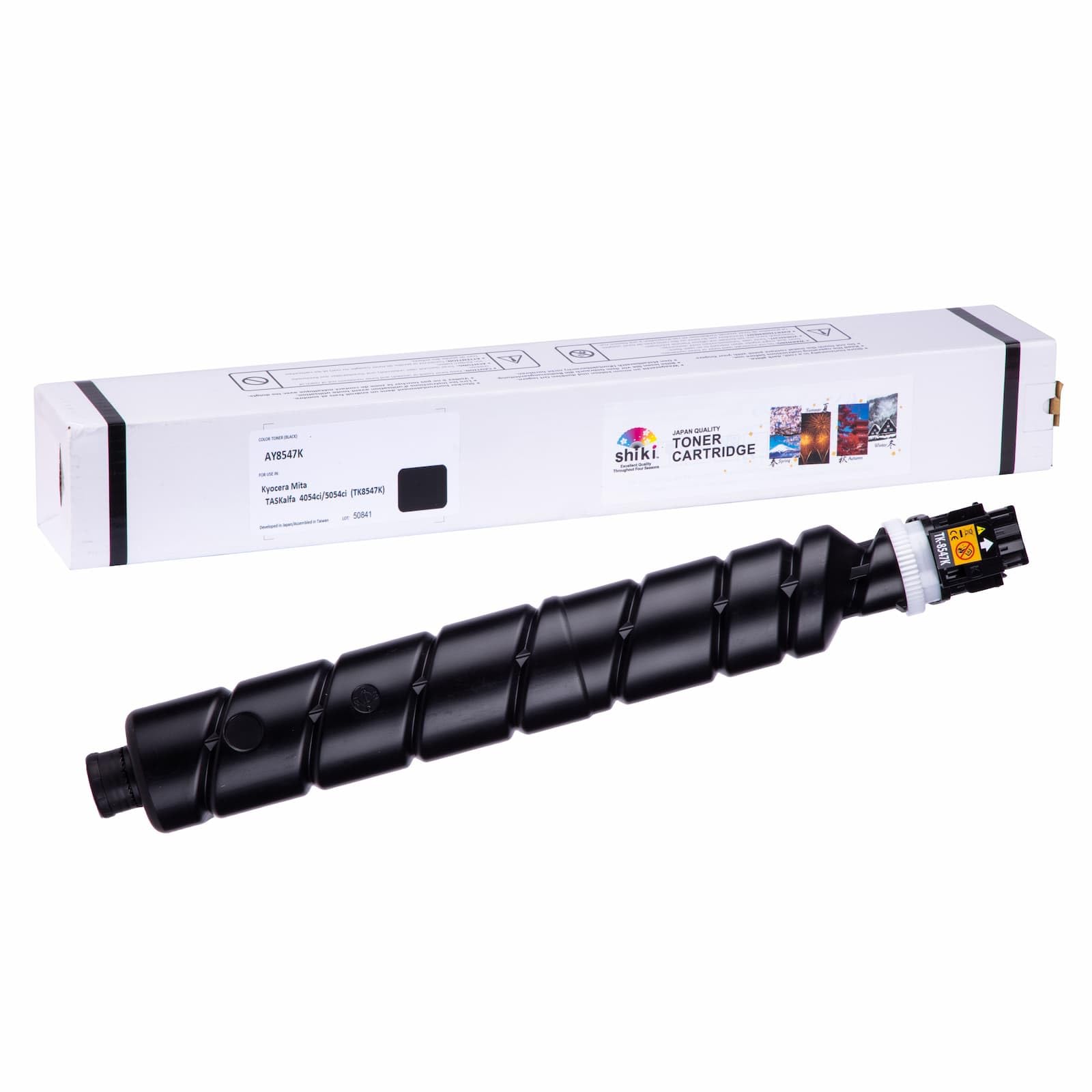SHIKI Compatible Black Toner Cartridge for Kyocera TASKalfa 4054ci 5054ci (TK-8547K), High-Yield 30,000 Pages