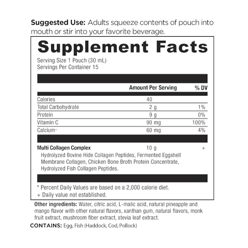 Ancient Nutrition Hydrolyzed Multi Collagen Peptides Gel Packets, Tropical - image 7