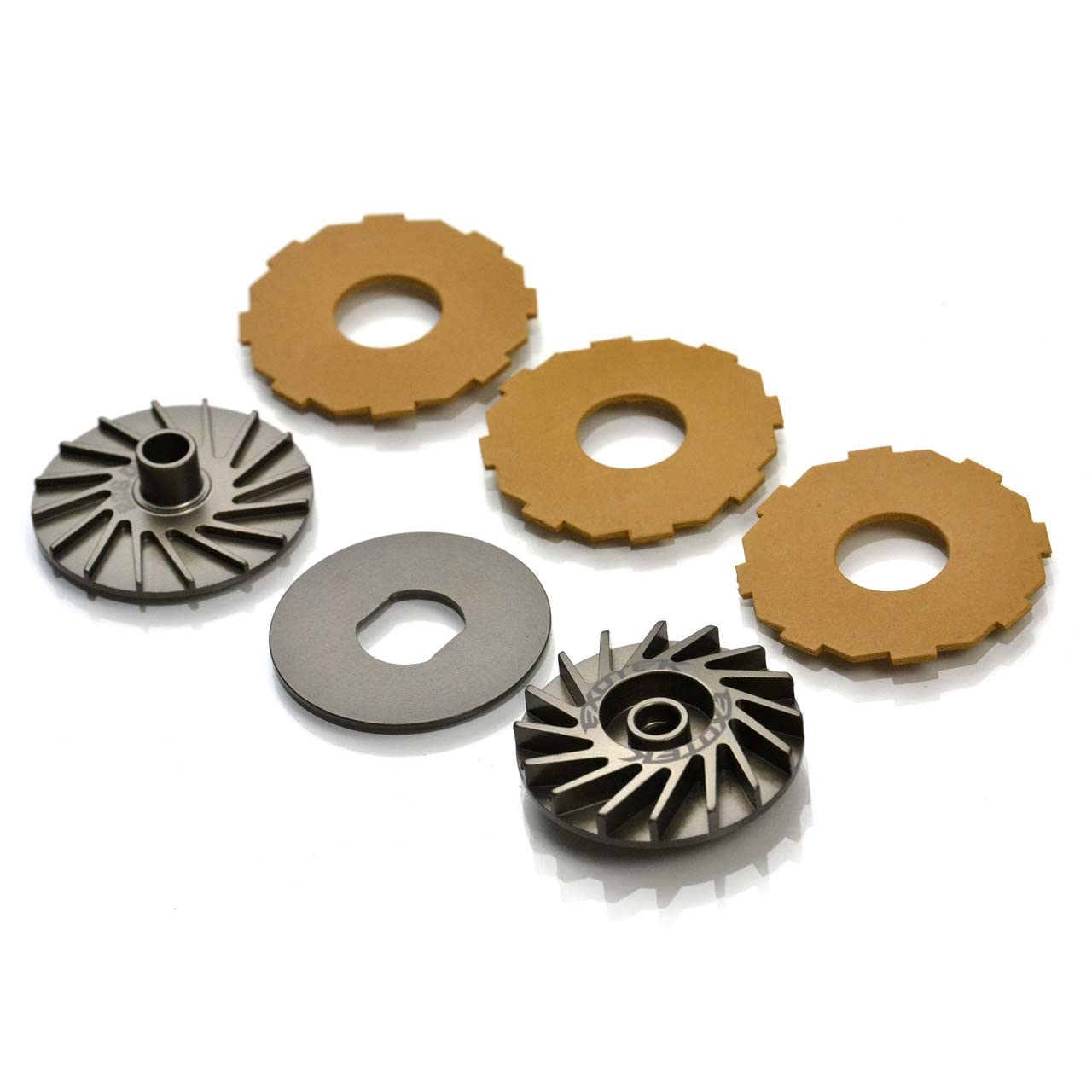 EXOTEK RACING LLC Mk3 RC Slipper Set 3 Pad Finned Slipper Set Losi 22S Drag Car ETK2058 Electric Car/Truck Option Parts