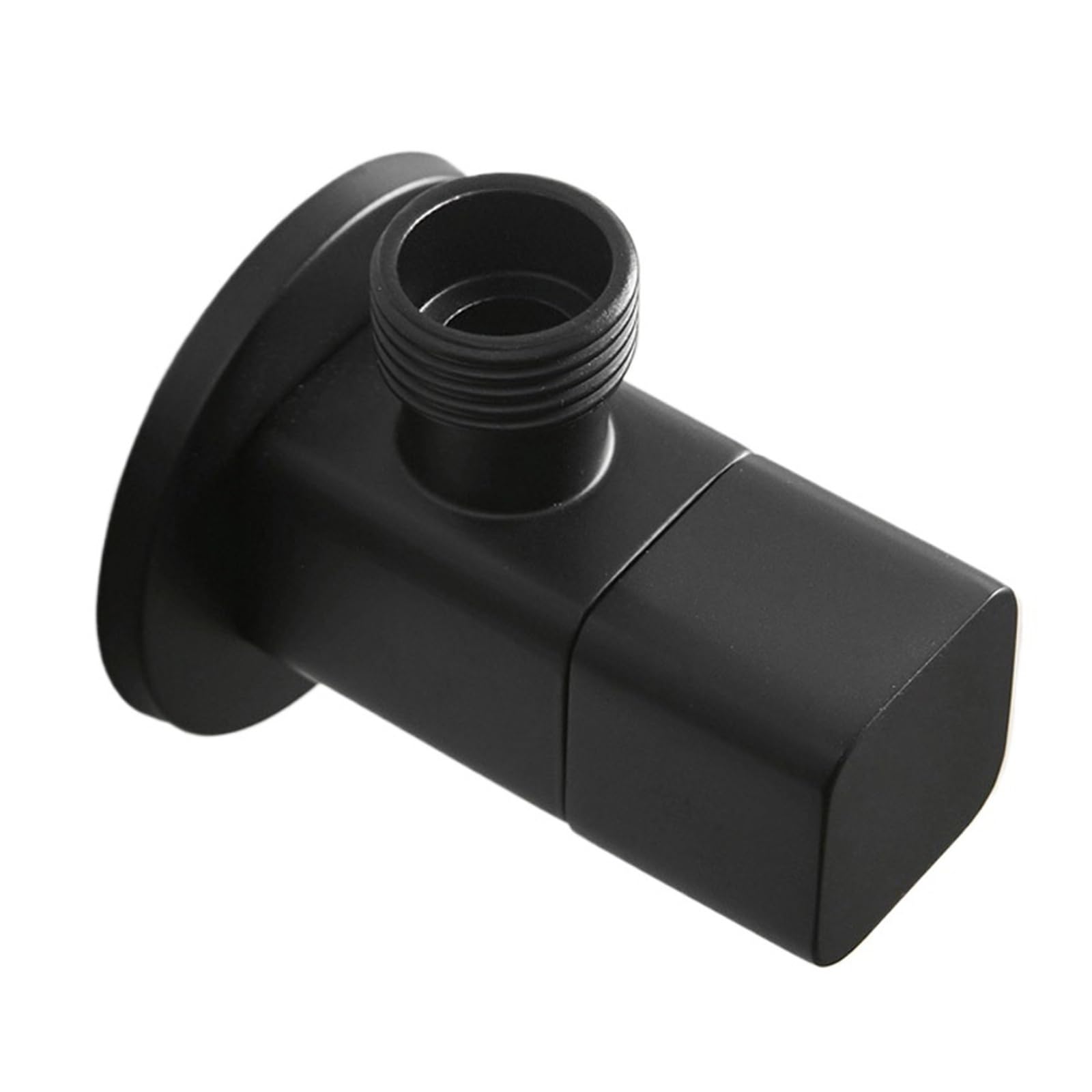 Matte Black Brass Angle Valve Water Control Stop Valve for Household Water Pipe