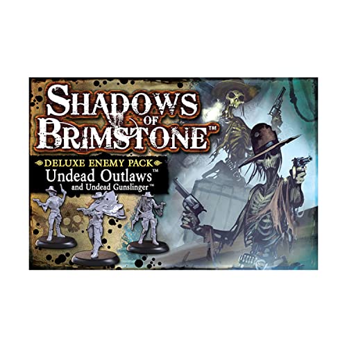 Undead Outlaws Deluxe Enemy Pack brisez la routine de vos combats Shadows of Brimstone