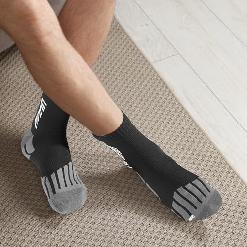 All-Season Compression Running Socks for Sports, Hiking, and Basketball - Moisture-Wicking and Anti-Blister2