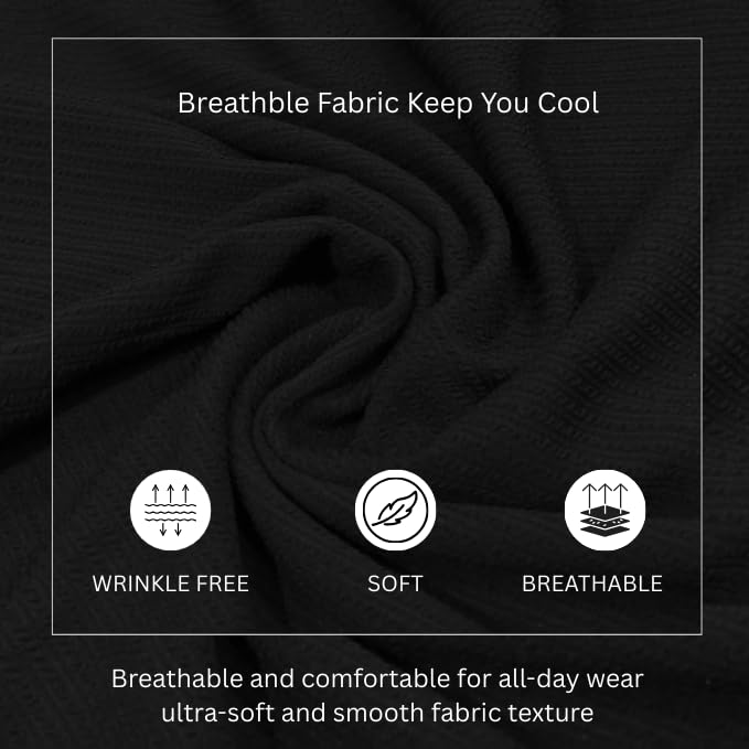 Image of GRECIILOOKS Men's Polycotton Regular Fit Casual Shirt | Stylish | Printed | Solid | Short Sleeve | Trendy (Available in Plus Size)