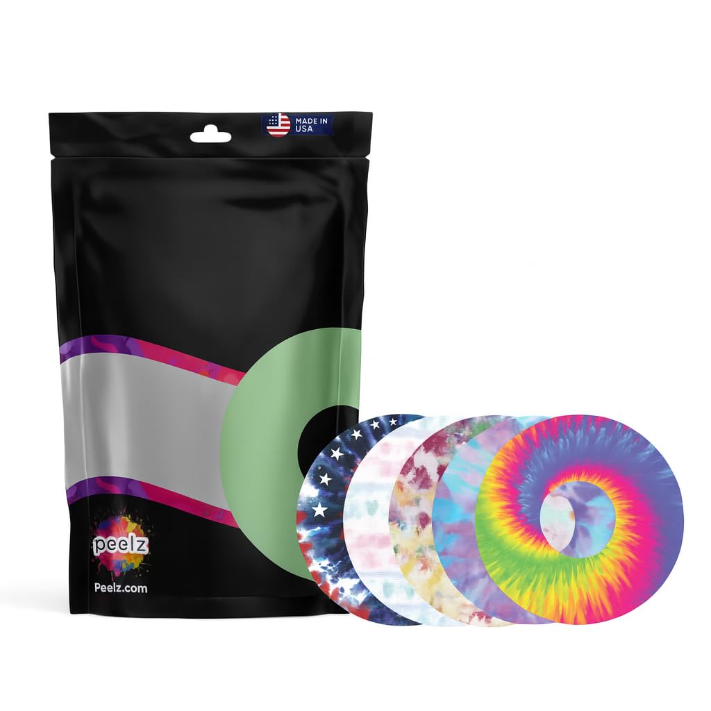 Peelz Libre 3 Adhesive Patch Tape - Compatible with Freestyle Libre 3 Sensor - Waterproof & Breathable Pre-Cut Patch - Skin-Friendly Cover Tape for