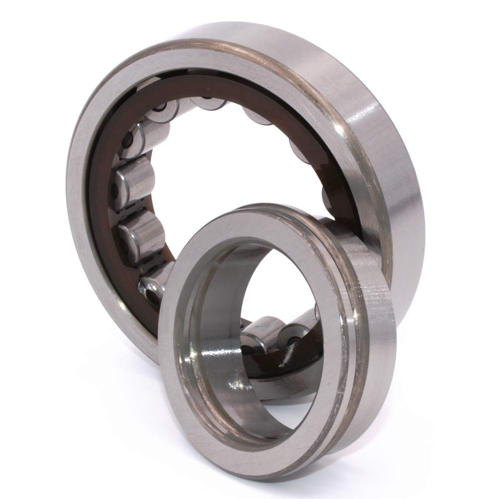 Zylinderrollenager NUP 205 ETC3 NSK 25X52X15 mm Innenring mit einer Borde und zusätzlicher Scheibe Polyamidkäfig Lagerspiel C3