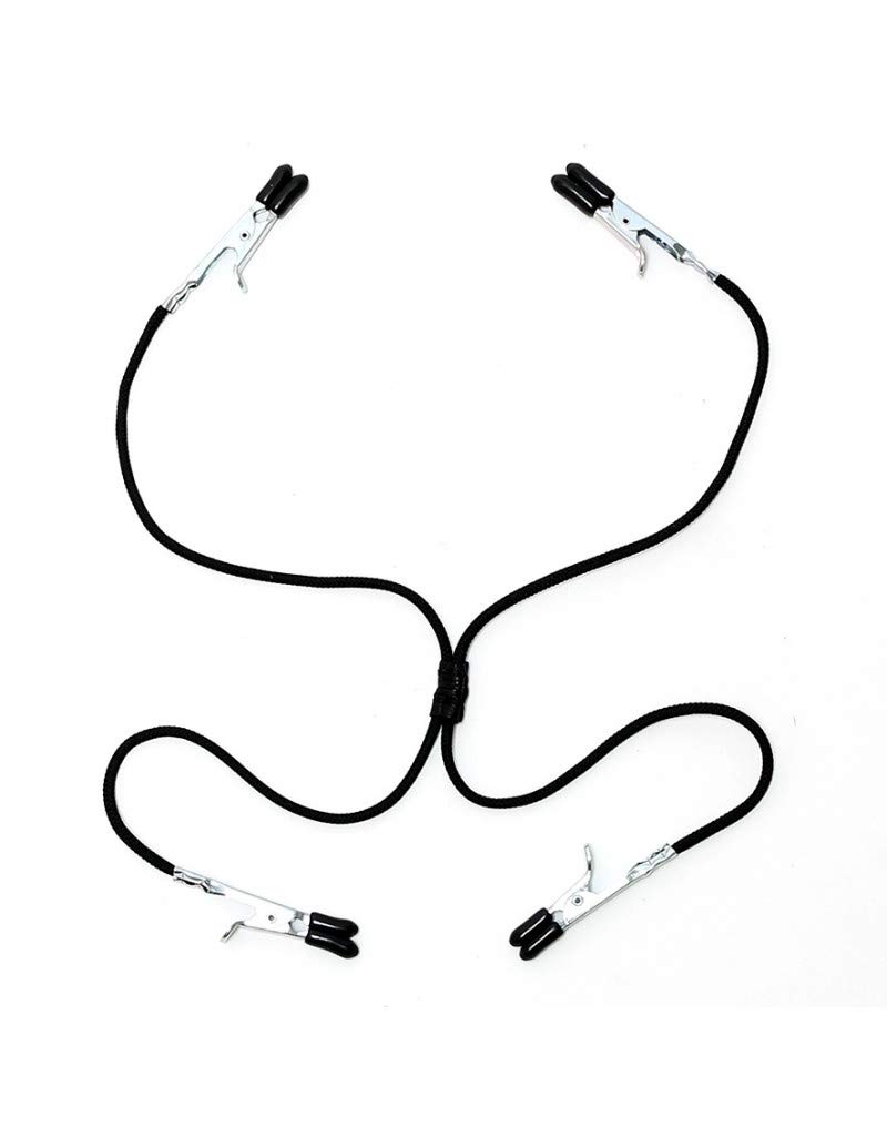 Rimba Nipple to Labia Clamps with Elastic